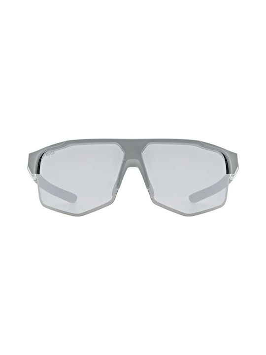 Uvex Sunglasses with Gray Plastic Frame and Silver Mirror Lens S5330815516