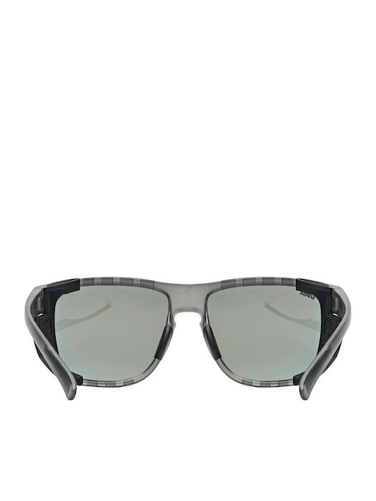 Uvex Sportstyle 312 Unisex Sunglasses with Gray Plastic Frame and Red Mirror Lens S5330075116