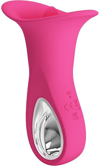 Pretty Love Vibrator Vibrating Tongue 12 Клитор Вибратор с Дистанционно Управление Розов