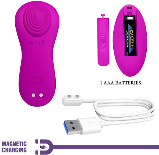 Pretty Love Stimulator Vibrator für Paare mit Fernbedienung Rosa