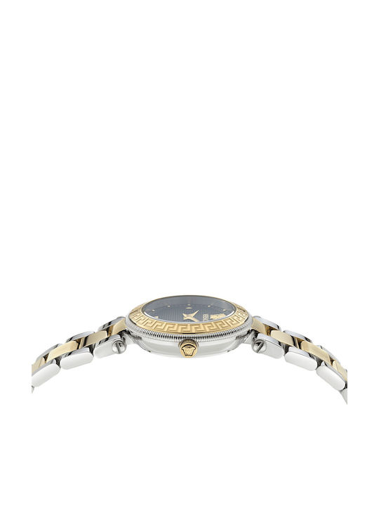 Versace Revive Women's Watch with Gold Metal Bracelet