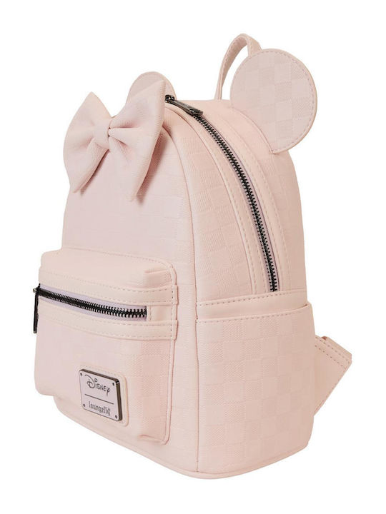 Loungefly Παιδική Τσάντα Πλάτης Ροζ 23x23εκ. Disney Minnie Ear Evergreen Mini Loungefly Παιδική Τσάντα Πλάτης Ροζ 23x23εκ. Disney Minnie Ear Evergreen Mini