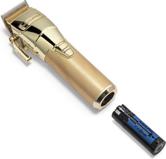 Babyliss Pro Επαγγελματική Επαναφορτιζόμενη Κουρευτική Μηχανή Χρυσή FX899GE/U