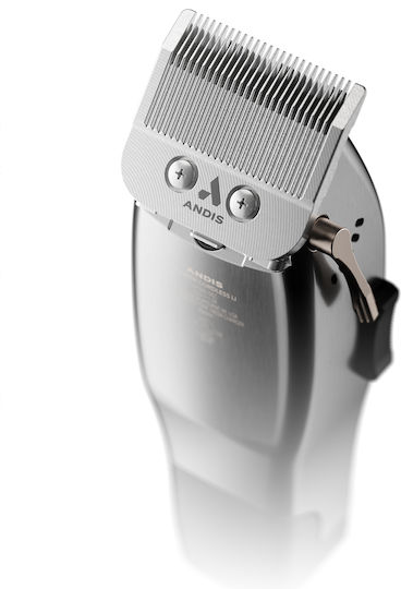 Andis Cordless Επαγγελματική Κουρευτική Μηχανή Ασημί 12665