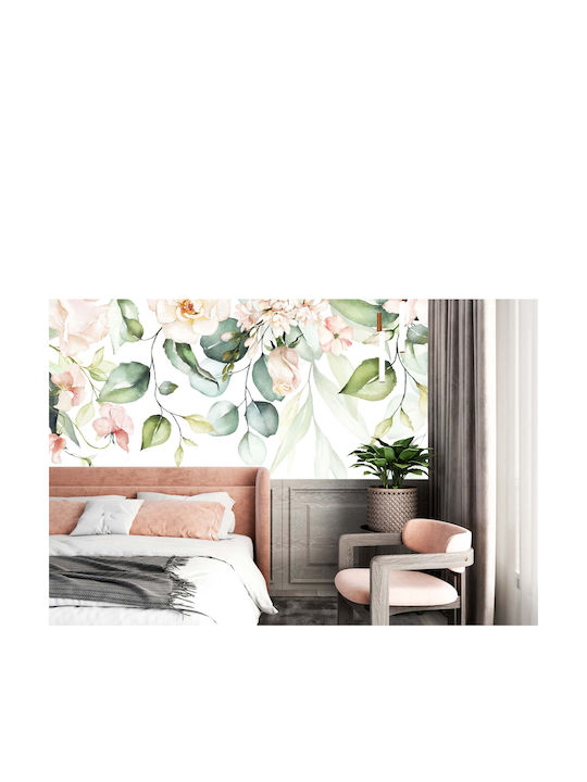 Fototapet Living Room Tapet Modern Flori Pastel 148x220