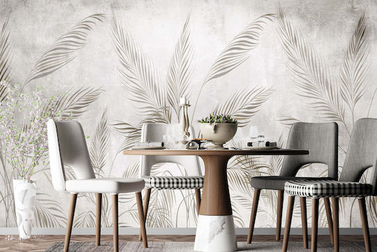 Wandbild Wohnzimmer Tropische Palmblätter 197x296