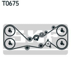 Water Pump Set + Skf Timing Belt