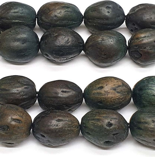Roloi Komboloi Nutmeg Worry Beads Green 32cm