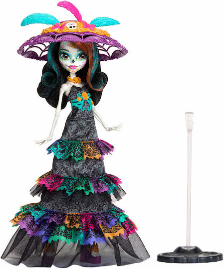 Mattel Howliday Skelita Calaveras Dia De Muertos Collectible Doll for 4+ years old+ Years