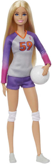 Barbie Doll Made To Move Volleyball Player for 3++ Years 30cm