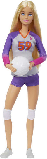 Barbie You Can Be Anything Doll Made To Move Volleyball Player for 3+ years+ Years 30cm
