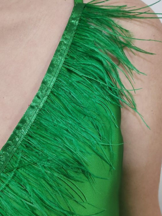 Sommer Mini Damenkleid Grün