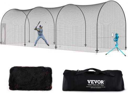 Vevor 40ft Baseball Cage Home Training Byblxwkwblxwznotyv0