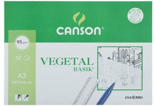 Canson Tracing Paper A3 12 Sheets 20 Units