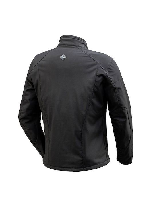 Tucano Urbano Ovetto Softshell Men's Jacket Winter Black