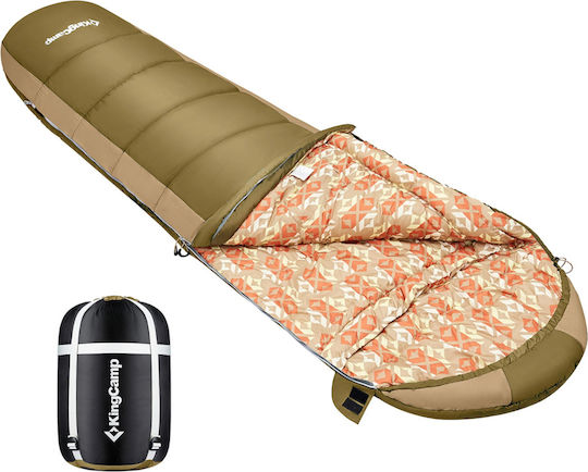 KingCamp Schlafsack Doppelter Desert 300 Olive
