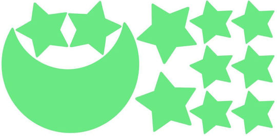 Decowalls Kinder Wandsticker Wand Leuchtend 30x60cm
