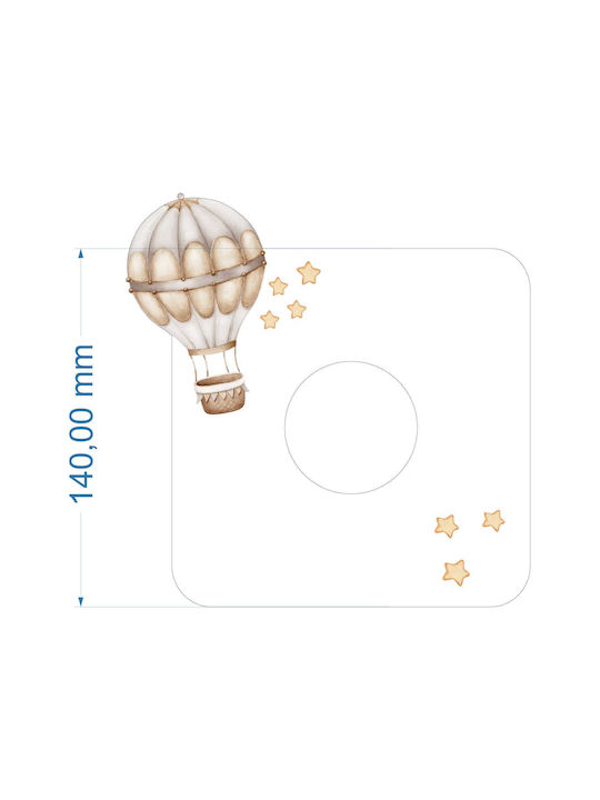 Decowalls Kinder Wandsticker Wand 50x100cm