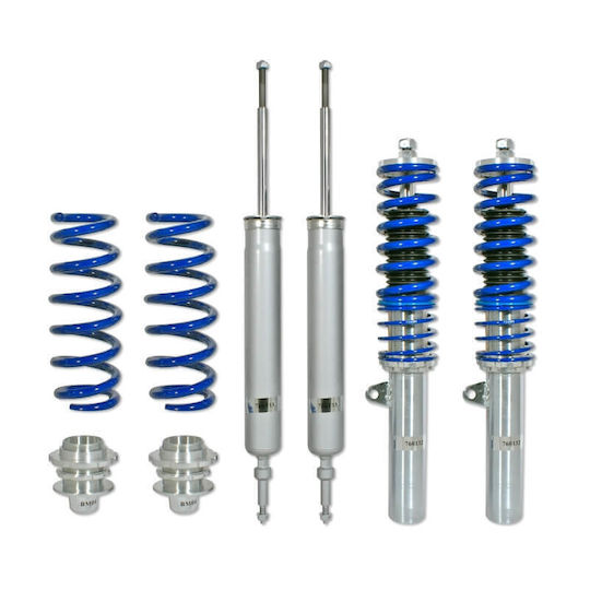 Adjustable Lowering Suspension Kit BMW 1 Series E81/E87 04-10 3 Series E90 E91 E92 E93 05-08 Blueline