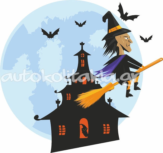 Halloween Fensteraufkleber 16 80cm X 68cm