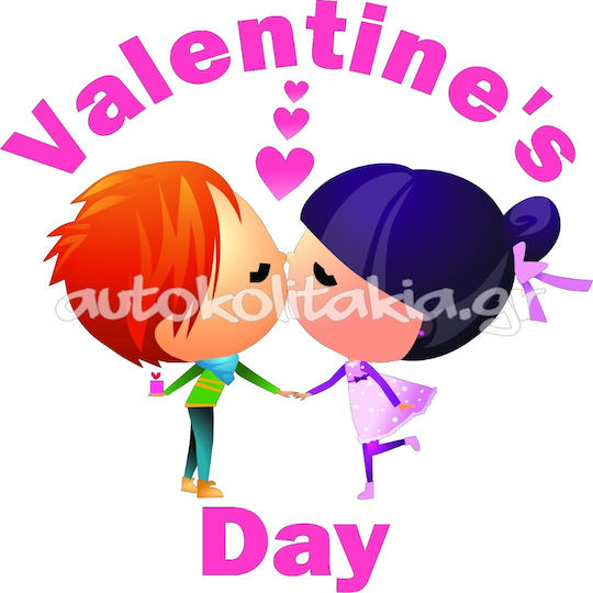 Valentine's Day Sticker Saint Valentine 90 120cm X 120cm