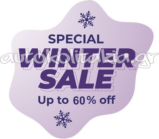 Winter Sales Sticker Winter Sales 21 80cm X 76cm