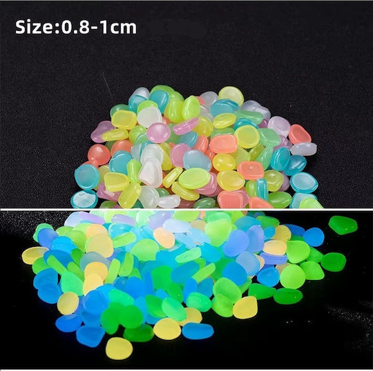 Leuchtende Steine für Aquarien 50 Stück 0,8-1 cm