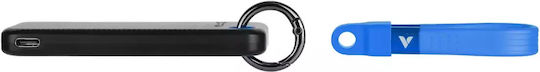 Verbatim Pocket USB 3.2 External SSD 1TB M.2 Black / Blue