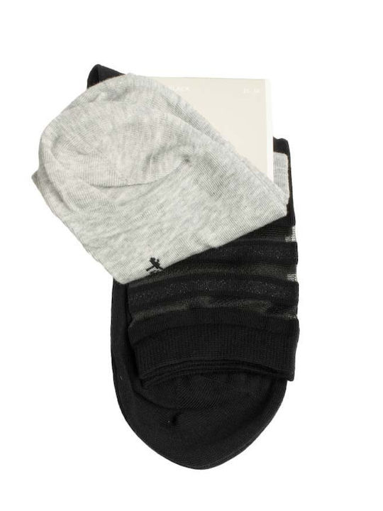 Tamaris Γυναικείες Κάλτσες Black-Grey 2Pack Tamaris Γυναικείες Κάλτσες Black-Grey 2Pack