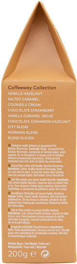 Coffeeway Filterkaffee Single Origin Arabica Vanille & Haselnuss Gemahlen 200gr