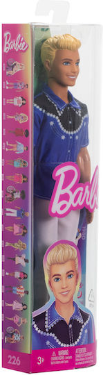Barbie Fashionistas Boy Doll Fashionistas Ken Western for 3+ years+ Years 30cm
