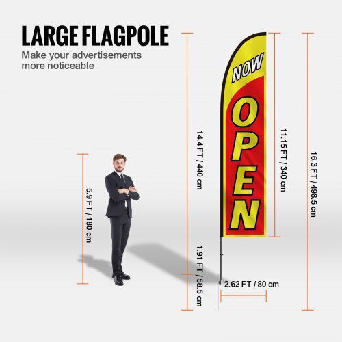 Vevor Flying Banner Stand De Etaj