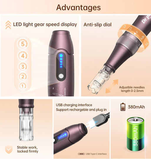 Dr Pen Συσκευή Μεσοθεραπείας Α10 Microneedling