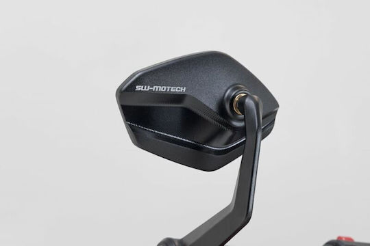Sw-motech Bar End Mirrors Right Left Mir.08.866.10000 Anodized Aluminum Pair