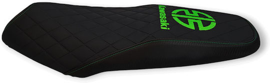 Zx130 Kawasaki Quilted Diamond Waterproof Seamless Green Logo