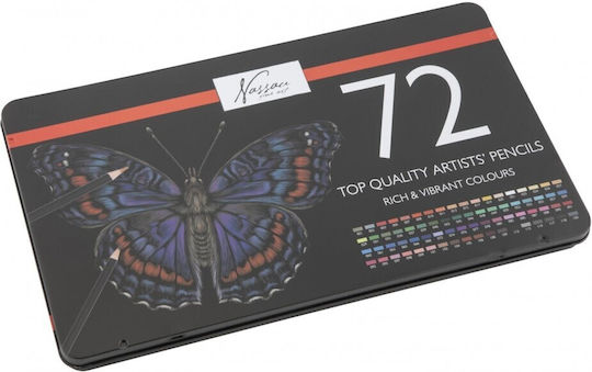 Nassau Fine Art Painting Set in Case 72pcs