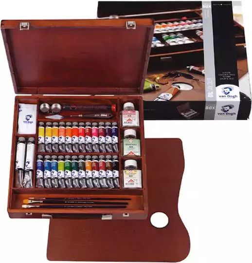 Royal Talens Van Gogh Expert Box Oil Painting Set in Case Painting Set