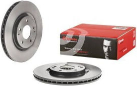 Brembo Brake Disc Front Right Left Ssangyong Tivoli Xlv 1.2 1.6 1.6d 298mm 5 Holes Internally Ventilated