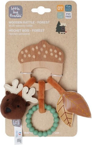 Wooden Rattle Forest 0m+ Baby To Love Bws-btl304867