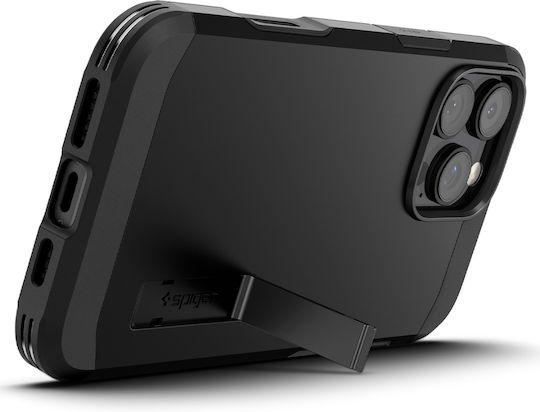 Spigen Tough Armor T (Ai) MagFit Umschlag Rückseite Silikon 2mm Schwarz (iPhone 17 Pro Max / iPhone 17 Pro / iPhone 16 Pro Max)