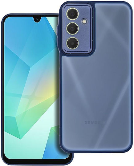 Задна корица Закалено стъкло Тъмносиня (SAMSUNG A16 5G, РАЗНООБРАЗИЕ)