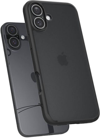 Spigen Ultra Hybrid Back Cover Plastic Frost Black (iPhone 16 Plus)
