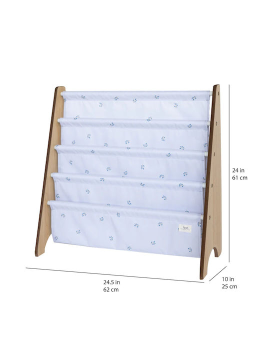 Поставки за книги от рециклирана материя 3sprouts Mist
