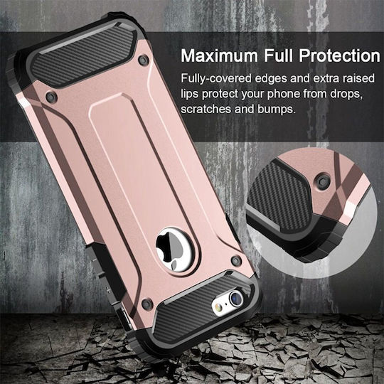 Sonique Heavy Armor Back Cover Πλαστικό / Σιλικόνης 2mm Ροζ Χρυσό (Galaxy A32 5G)