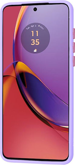 Techsuit Halofrost Back Cover Silicone Purple (Moto G84)
