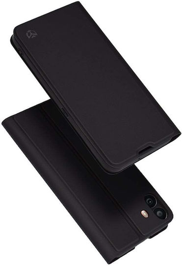 Techsuit Book Σιλικόνης / Δερματίνης Μαύρο (Nothing CMF Phone 1)