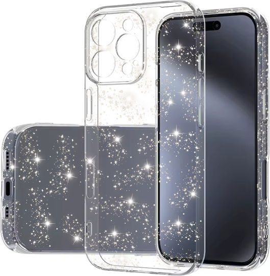 Techsuit Sparkleskin Back Cover Transparent (iPhone 16 Pro)