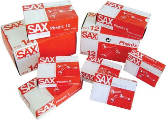 Sax No 8 Διπλόκαρφα 100τμχ