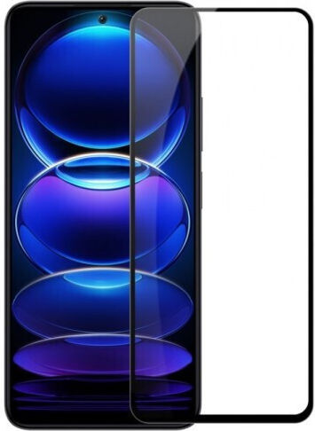 Gehärtetes Glas Schwarz (Redmi 10A)