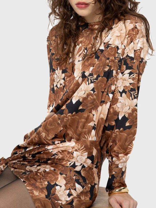 Wrap Dress All Day Brown